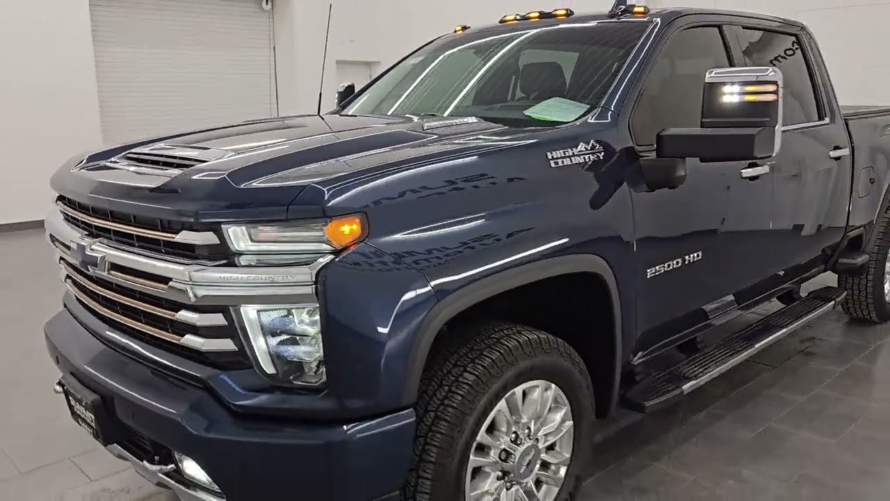 2021 CHEVROLET SILVERADO 2500 HIGH COUNTRY DELUXE DIESEL 4K WALKAROUND 16151Z