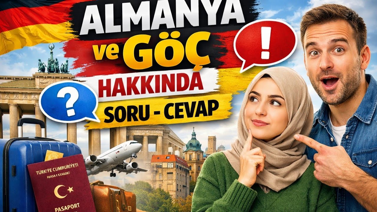 ALMANYA VE GÖÇ HAKKINDA SORU CEVAP