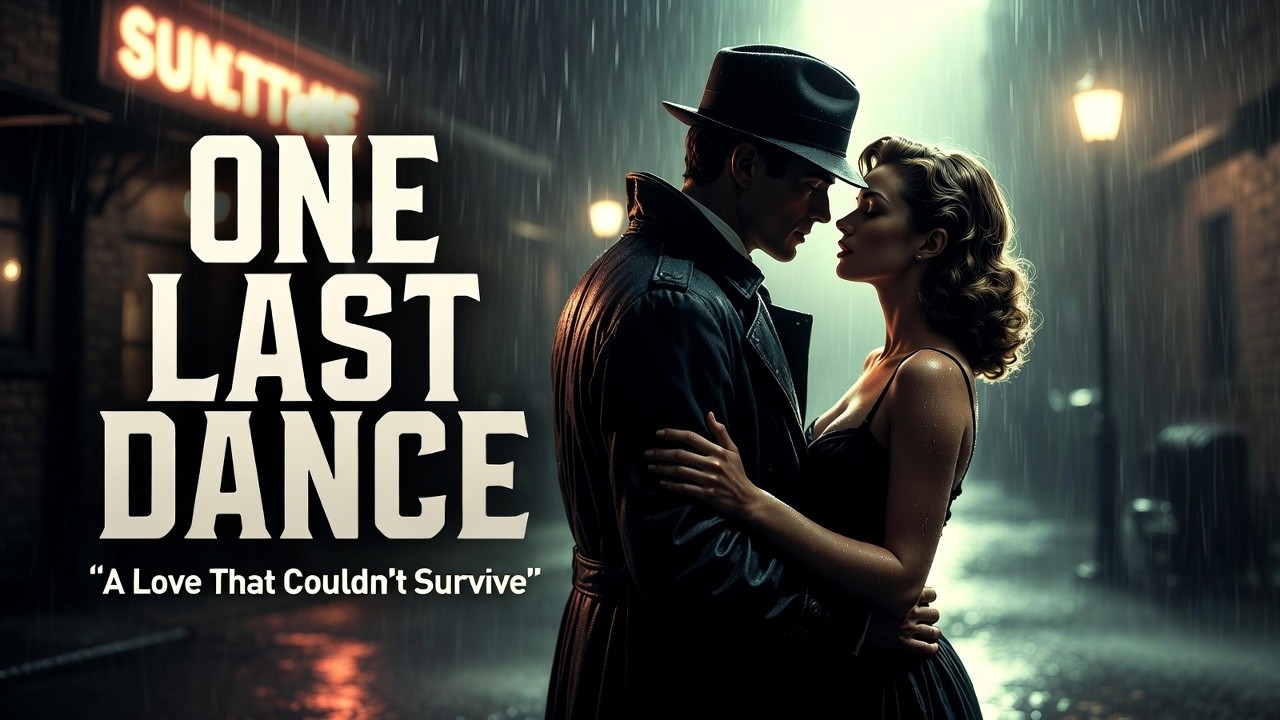 jazz music: Rain-Soaked Slow Dance in 1950s Noir | The Only Song I Need Tonight 💙🖤