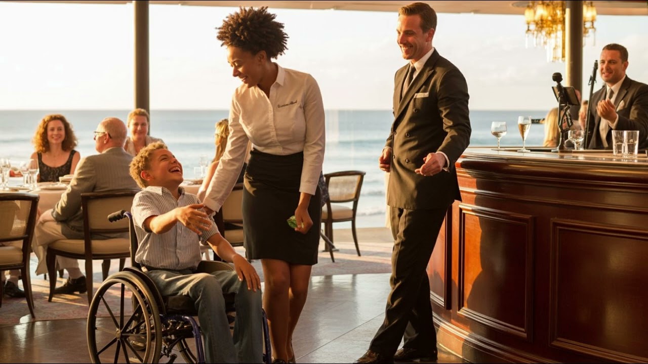 UN PÈRE MILLIARDAIRE VOIT UNE SERVEUSE NOIRE DANSER AVEC SON FILS HANDICAPÉ, ET A CHANGÉ SA VIE