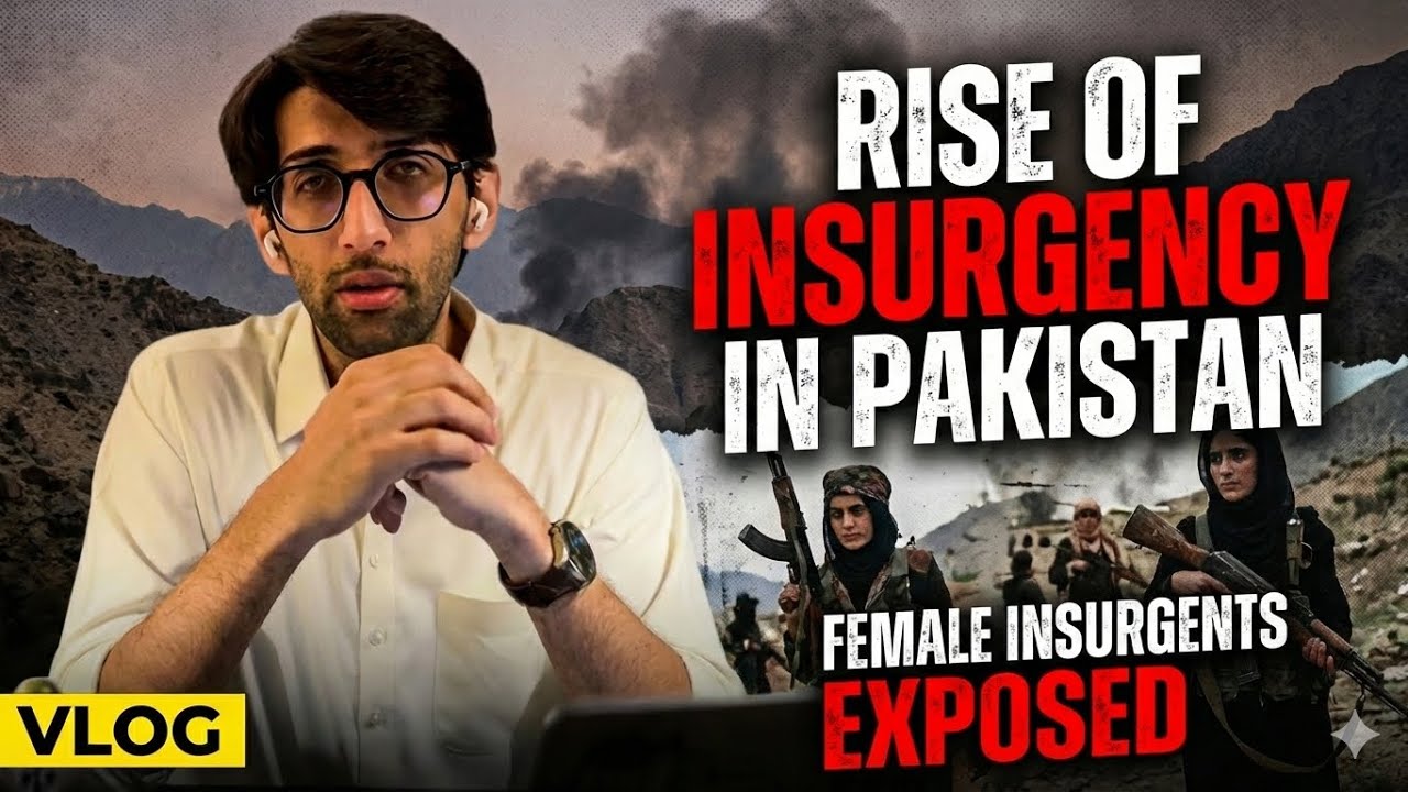 The rise of insurgency in Pakistan | Female insurgents and research policy-VLOG