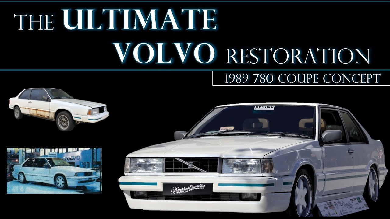 Volvo 780 Turbo Coupe Concept Car SEMA Build Transformation - The Ultimate Volvo Restoration