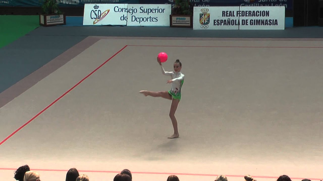 CAROLINA MARTIN RITMICA MALAGA CAMPEONATO DE ESPAÑA DE GIMNASIA RITMICA 22 06 2013 VALLADOLID