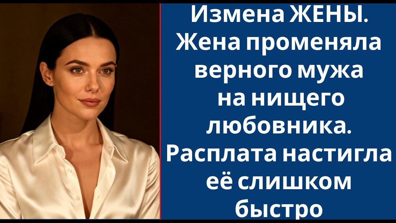 Измена ЖЕНЫ  Жена променяла верного мужа на нищего любовника  Расплата настигла её слишком быстр