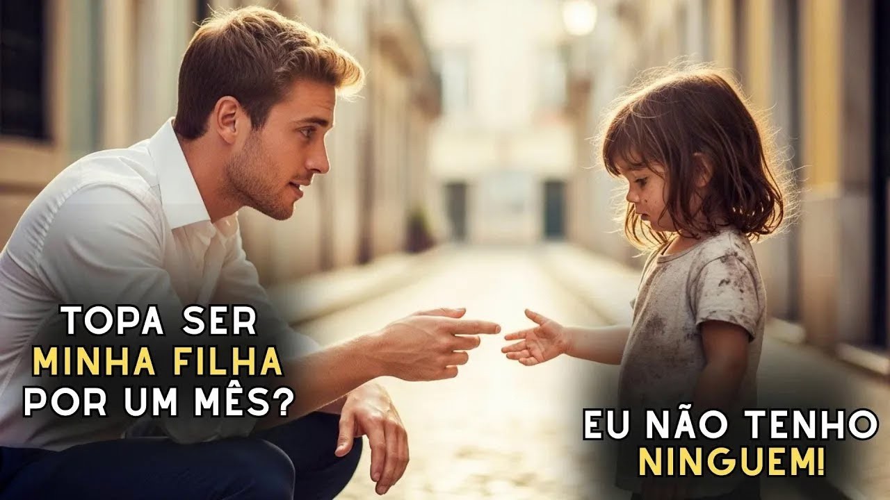 RESTANDO UM MÊS PARA MORRER, MILIONÁRIO DOENTE SURPREENDE AO PEDIR PARA ADOTAR UMA GAROTINHA DE RUA