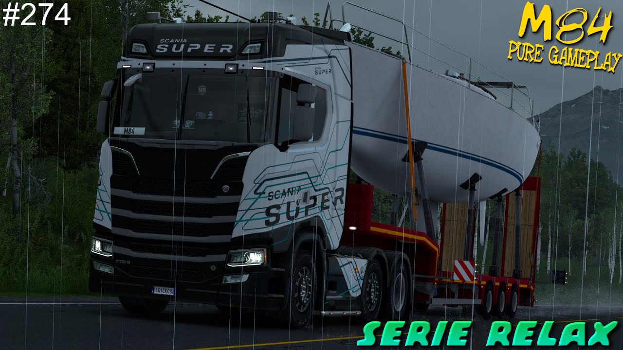 YATCH A KIRUNA! - SERIE RELAX ATS/ETS2 #274│M84