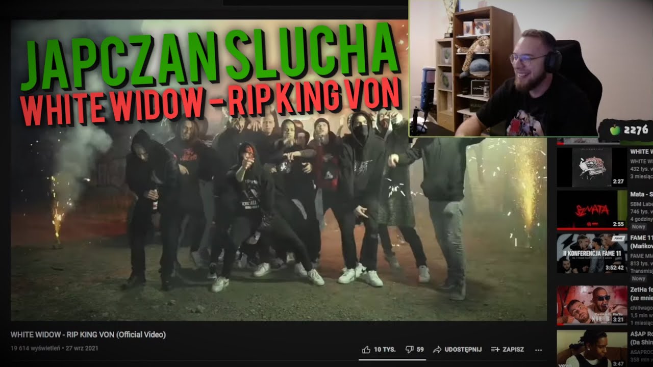 Japczan słucha WHITE WIDOW - RIP KING VON