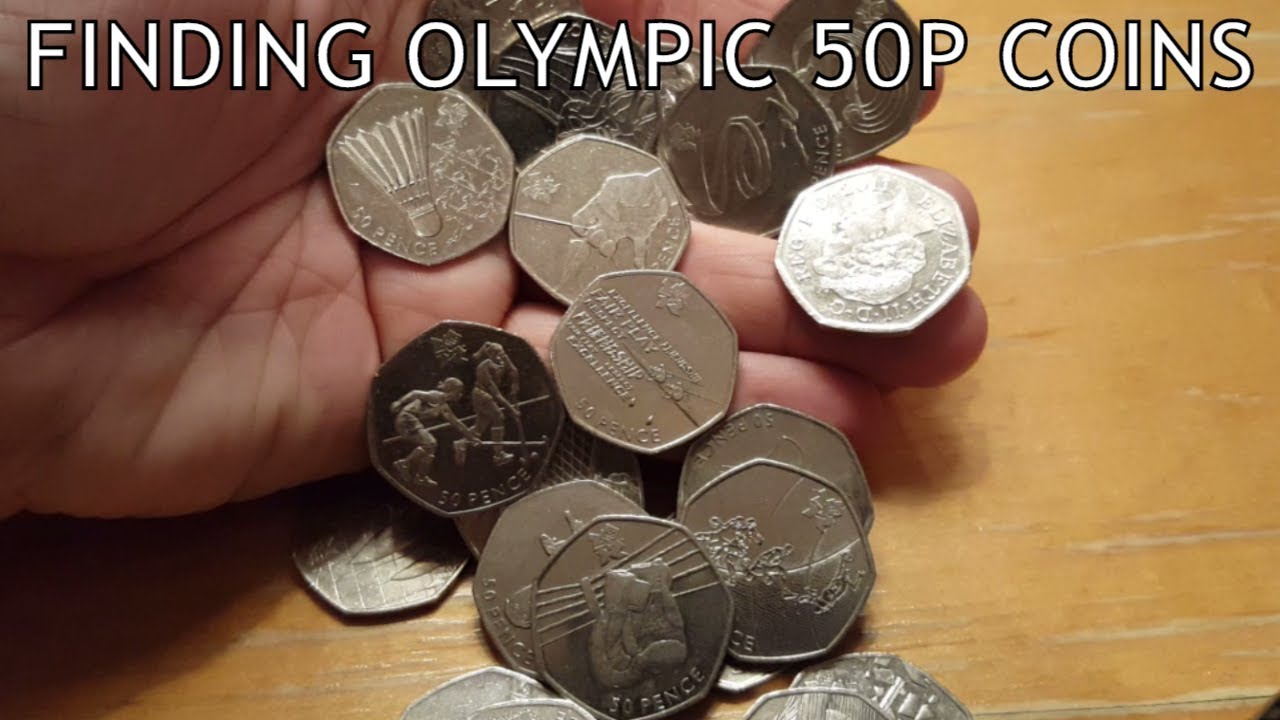 WAYS TO FIND OLYMPIC 50P COINS