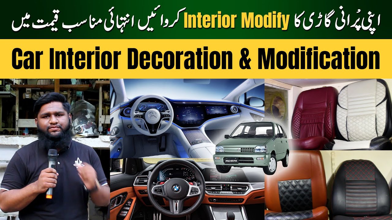 Customize Car Interior Modification in Karachi - Car Detailing Services at Affordable Rates