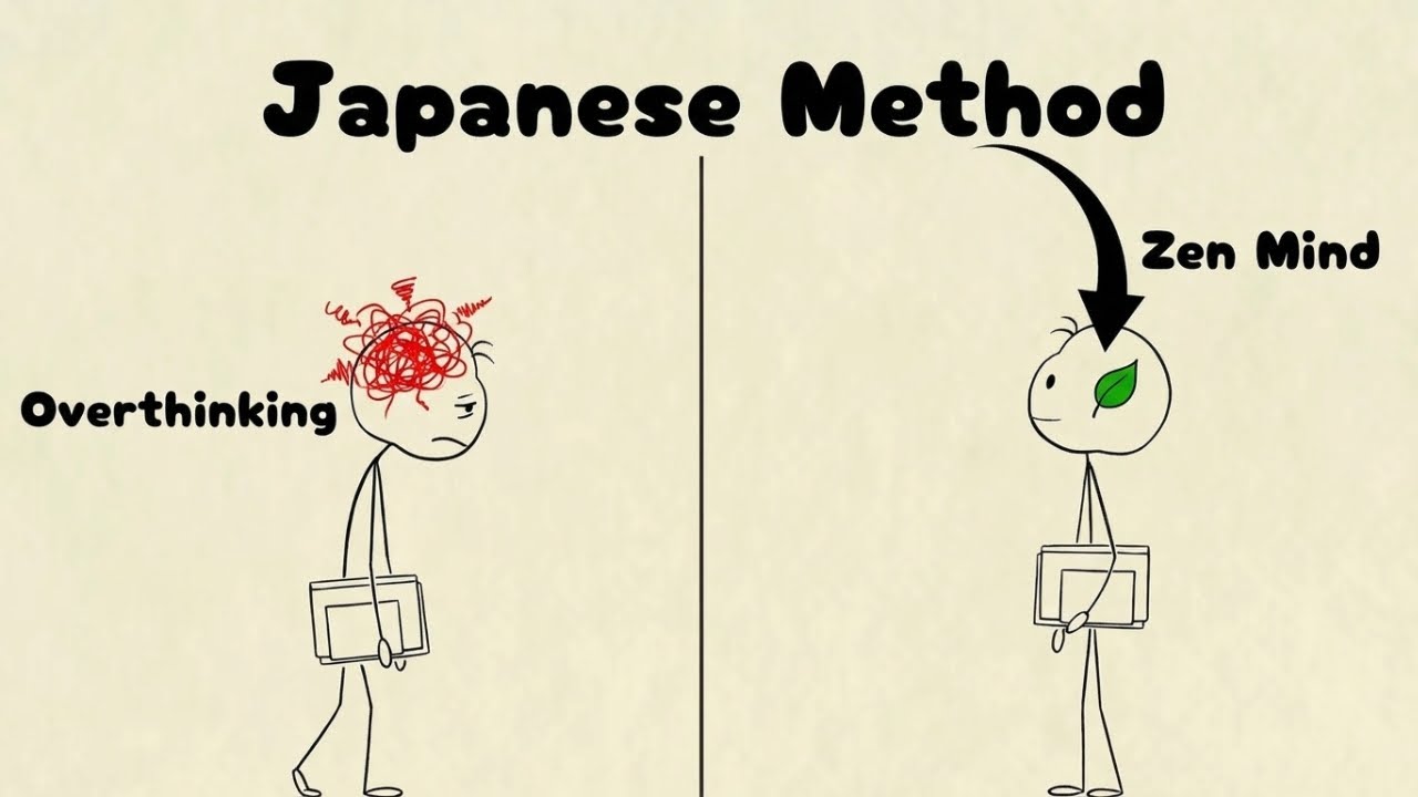 6 Japanese Habits That ACTUALLY Stop Overthinking