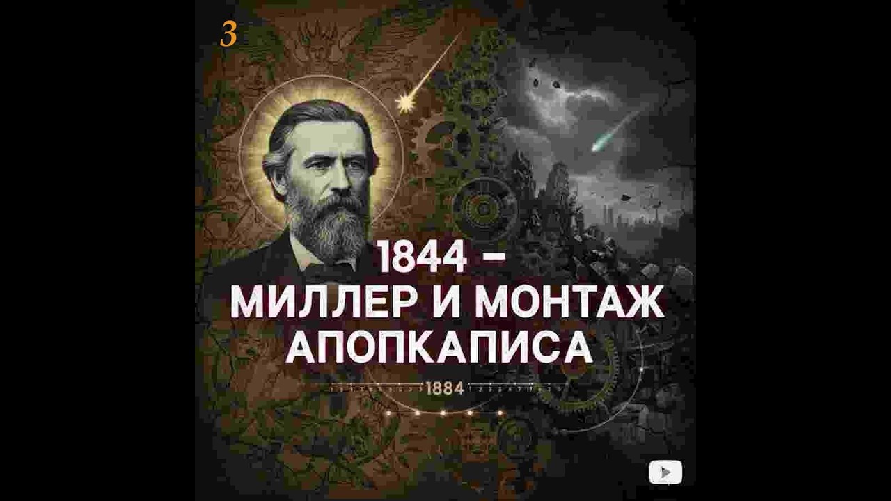1844 – МИЛЛЕР И МОНТАЖ АПОКАЛИПСИСА | Библейские беседы с д-ром Отто Венделем