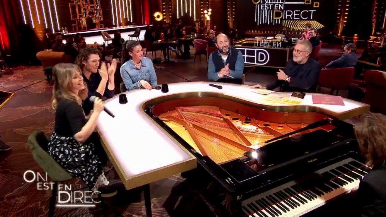 Kad Merad, Kimberose et Emma Daumas : Que je t’aime de Johnny Hallyday - On est en direct 13/02/21