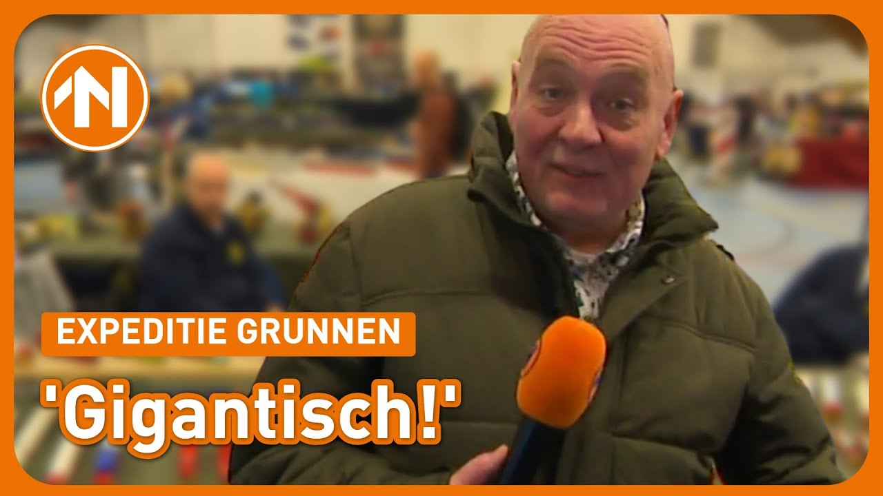 Op bezoek bij het Modelspoor spektakel in Veendam | Expeditie Grunnen 16 november