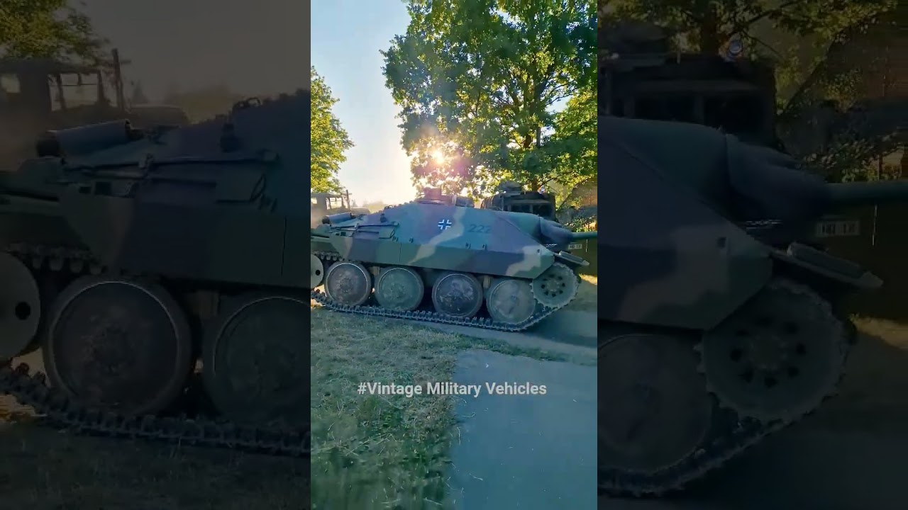 Hetzer G13 in motion