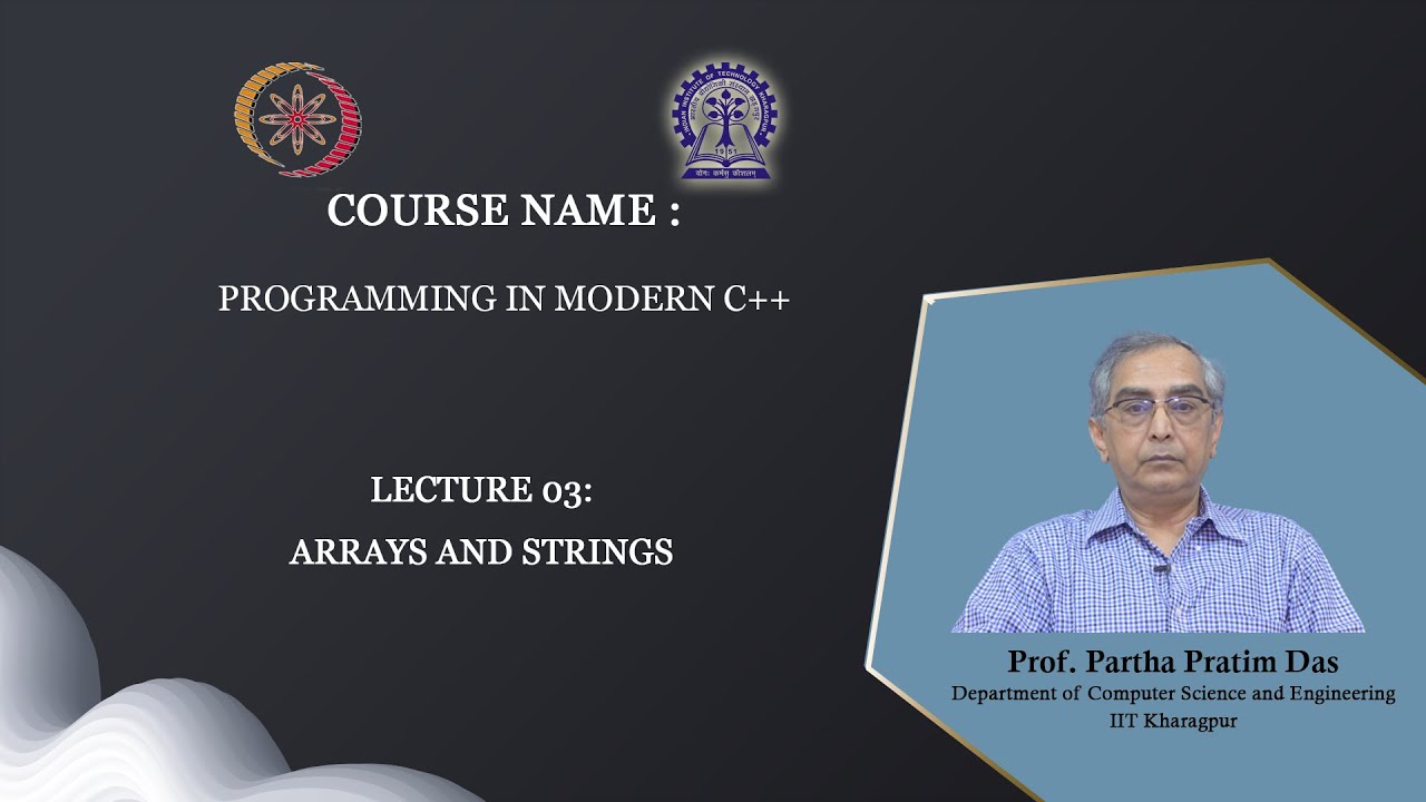 Lecture 03: Arrays and Strings