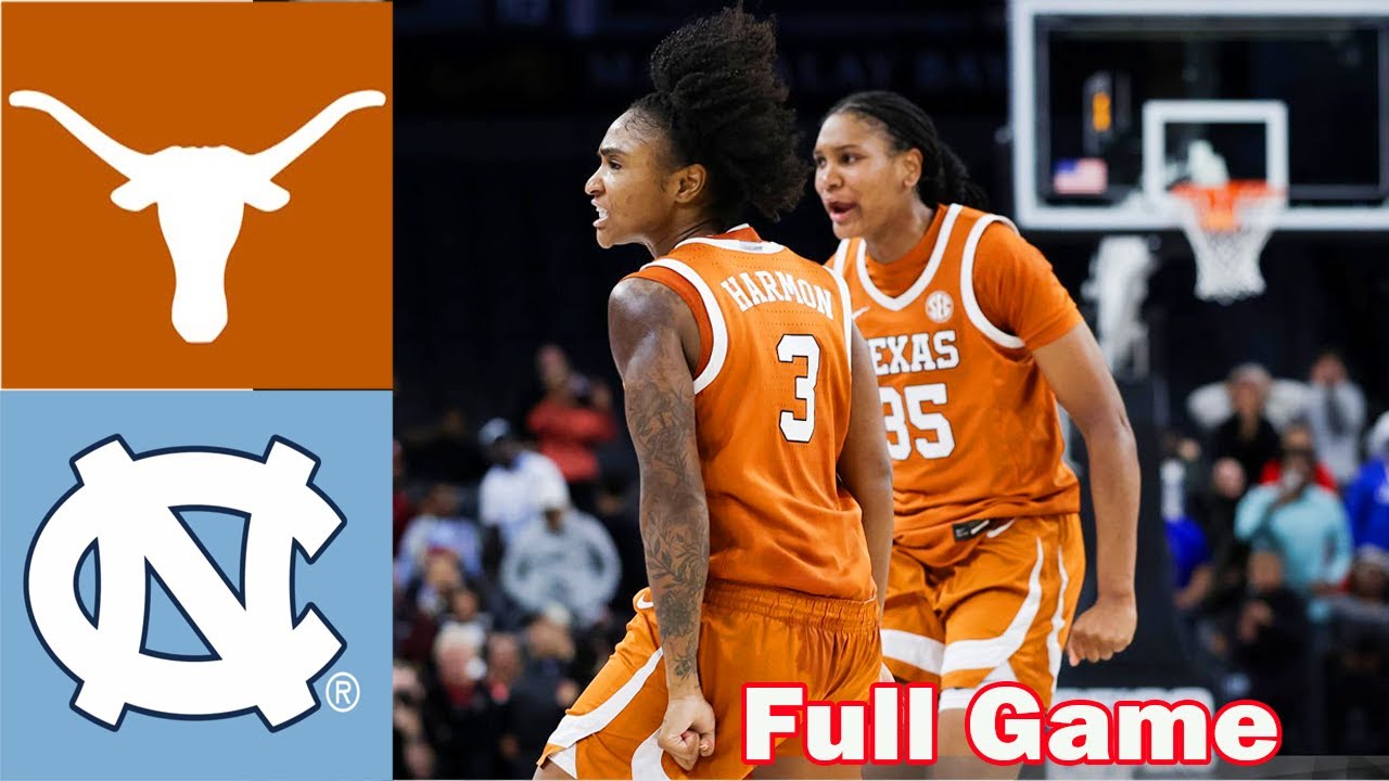 Texas vs. North Carolina [FULL GAME] Women's Basketball | ACC/SEC Challenge | 12/04/2025