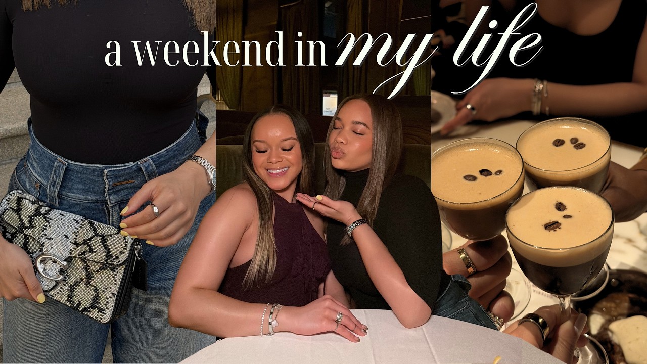 lots of celebrating, cute outfits, hair day, tons of weekend fun :) | Kaila Kake