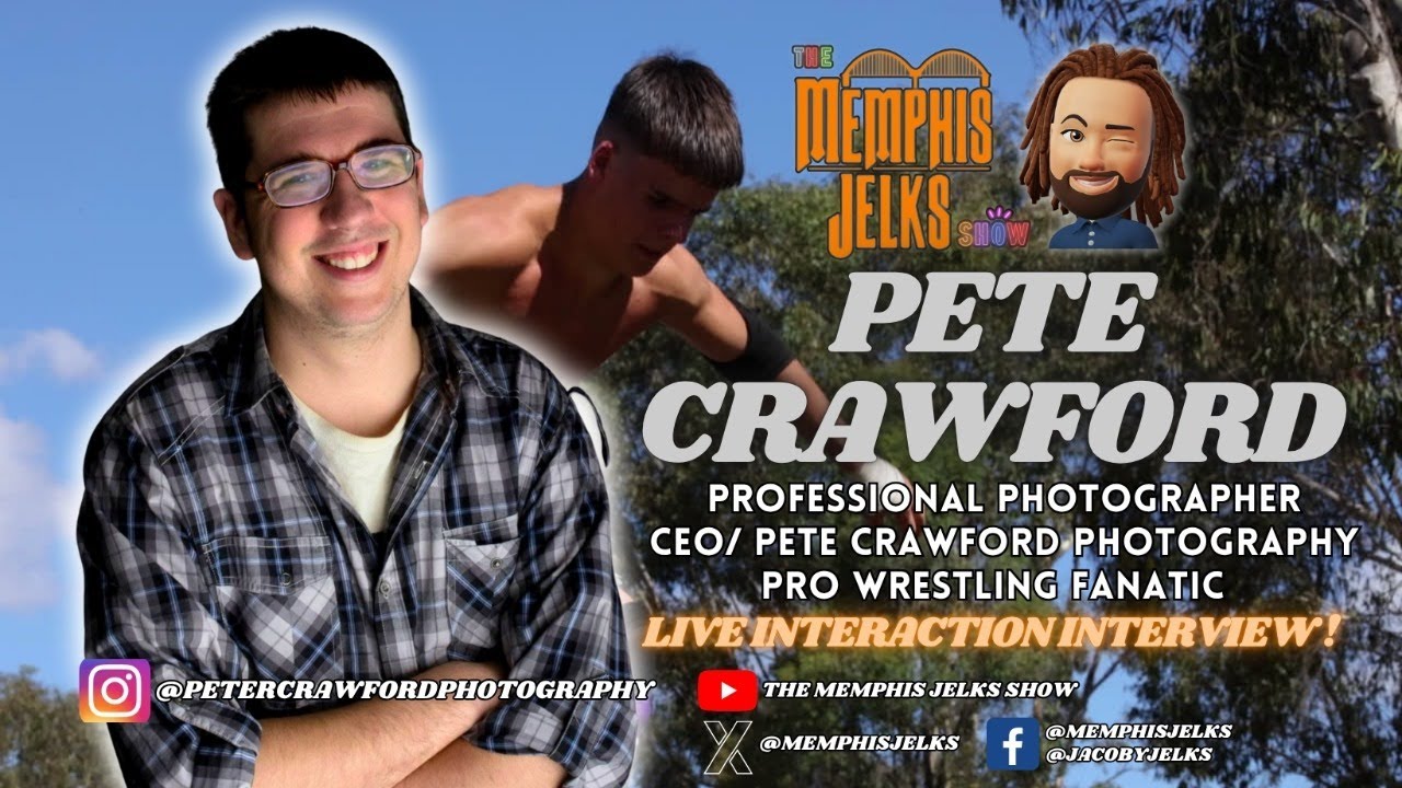 Photographer Pete Crawford Drop Kicks Knowledge Of Art & Wrestling & More!