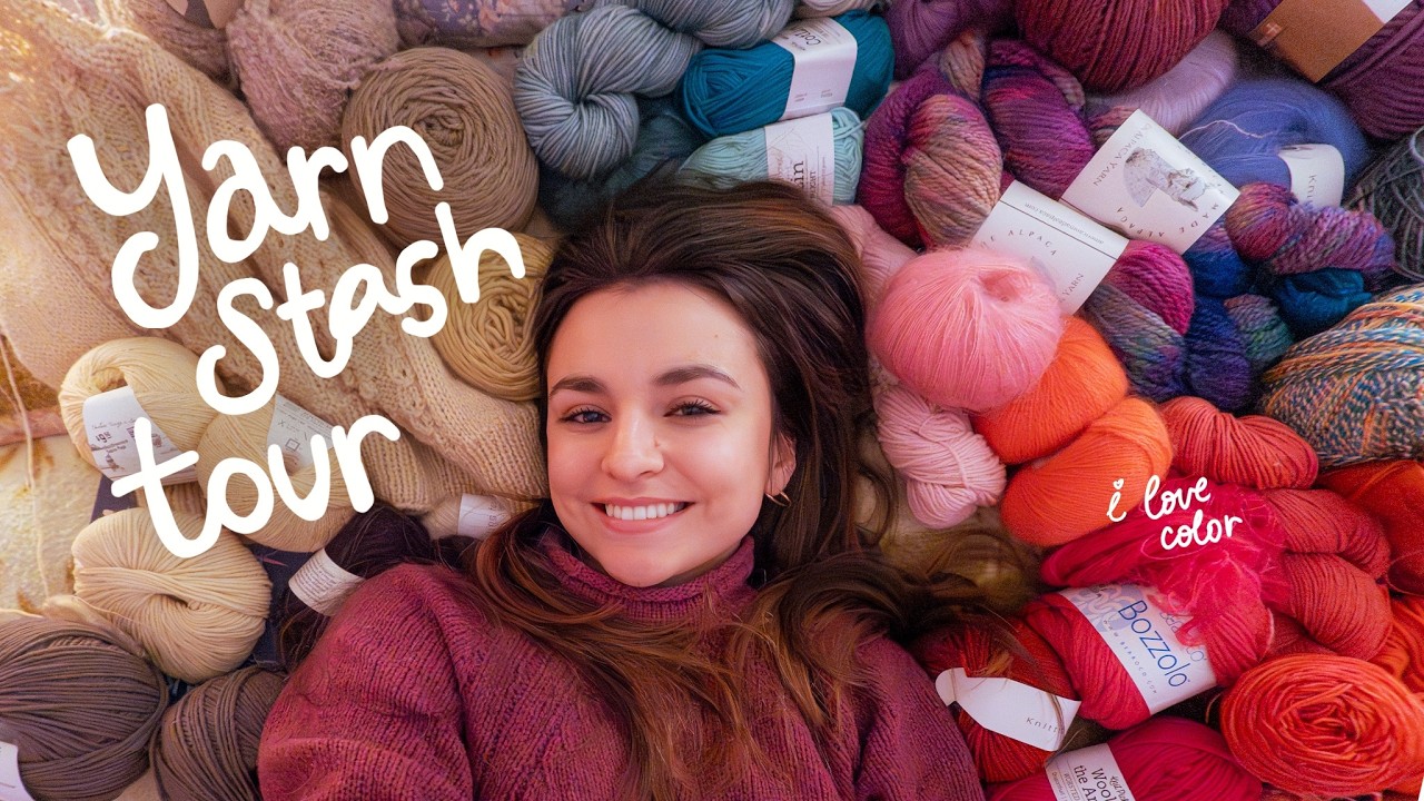 Let's Talk About My Yarn Stash | Knitting Podcast no. 9
