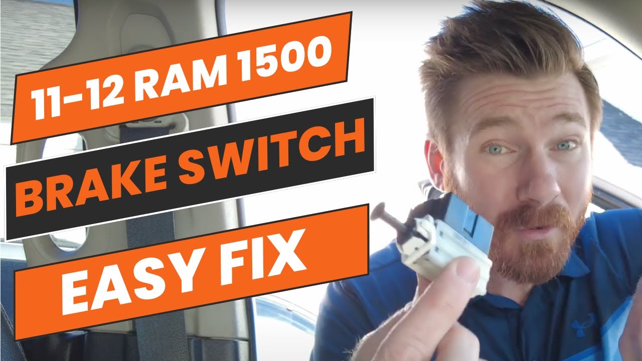 2011-2012 Ram 1500/2500 Brake Light Switch P0703 Easy Fix
