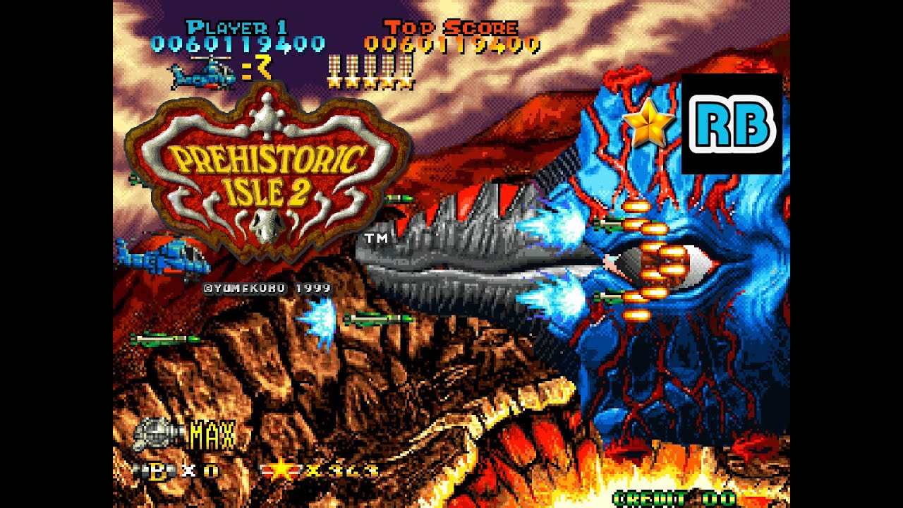1999 [60fps] Prehistoric Isle 2 (Euro) 60919400pts Nomiss ALL