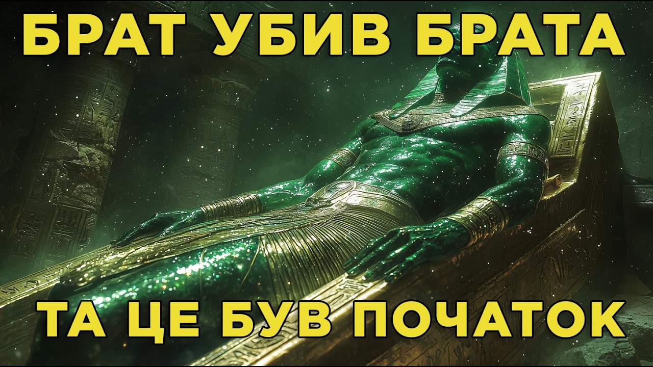 🧬 Міф про Осіріса: смерть, зрада, воскресіння 💀 В що справді вірили єгиптяни?