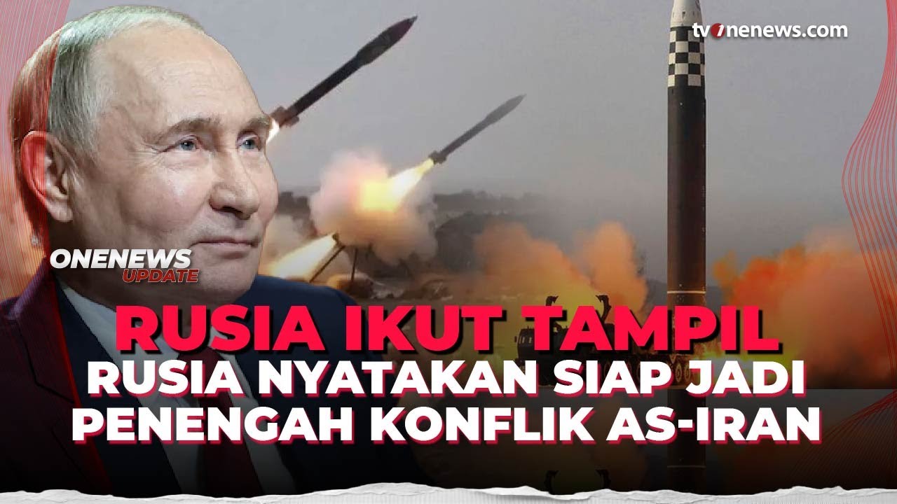 Rusia Turun Gunung! Tawarkan Jadi Penengah Damai Antara Konlik AS-Iran | OneNews Update