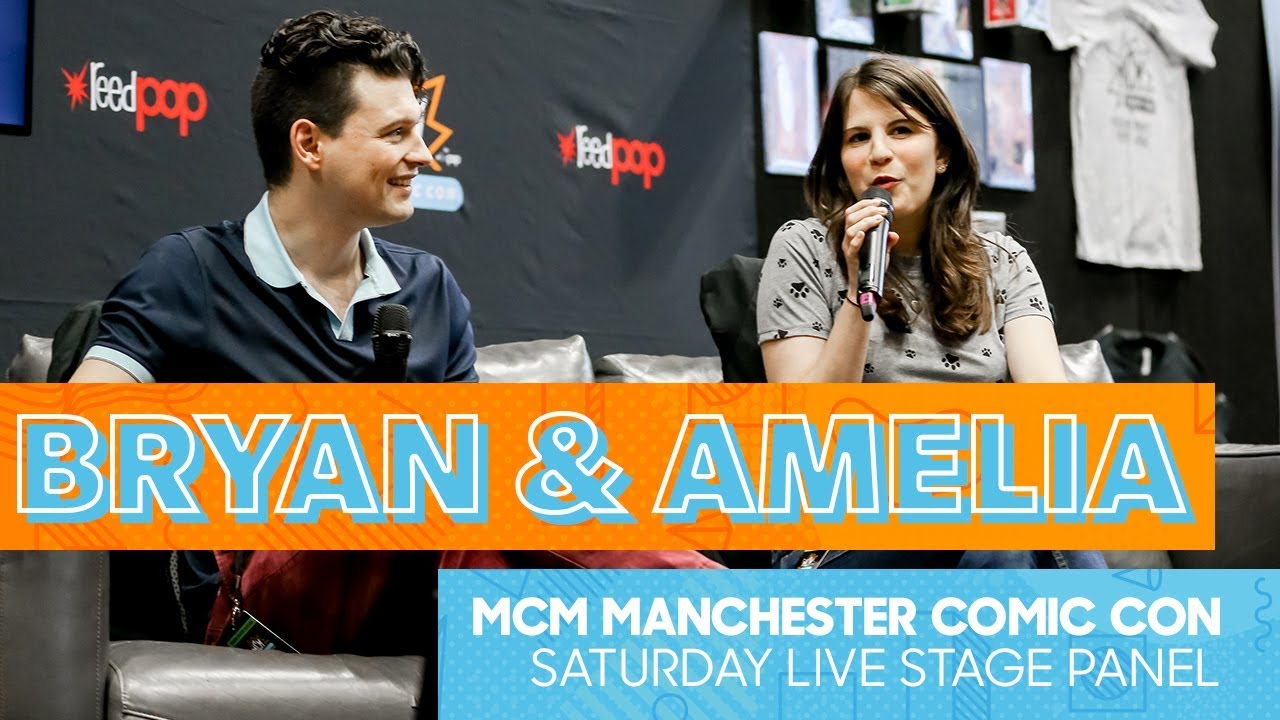 Bryan Dechart & Amelia Rose Blaire Panel | Detroit, Twitch & Connor Army | MCM Manchester Comic Con