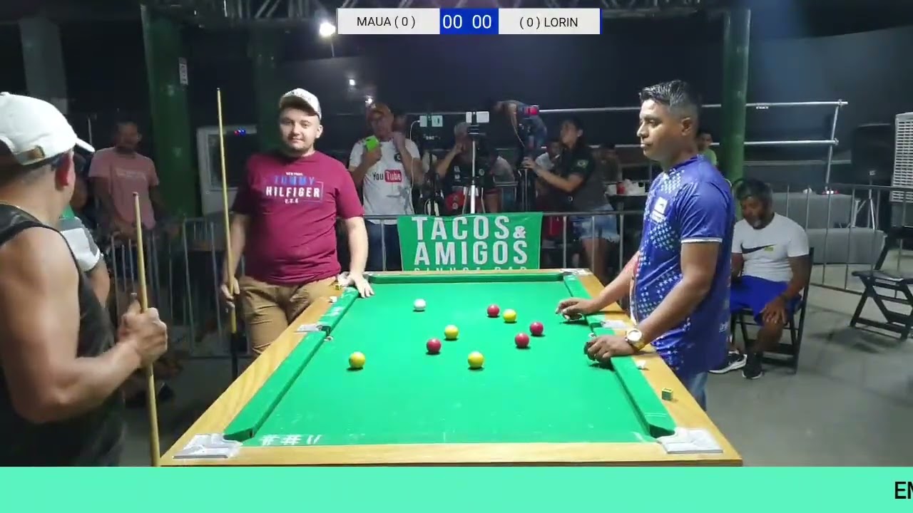 BAIANINHO VS LORIN DE FORTALEZA 40 MIL EM JOGO O MAIOR JOGO DE 4×4 NO MUNDO DA SINUCA 😱🎱