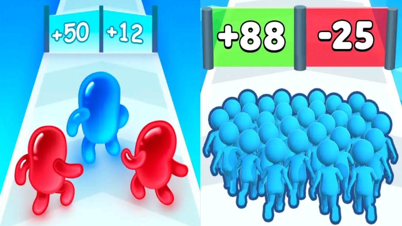 Join Blob Clash 3D vs Count Master - Max Levels Unlocked SpeedRun Gameplay - New Update 2026