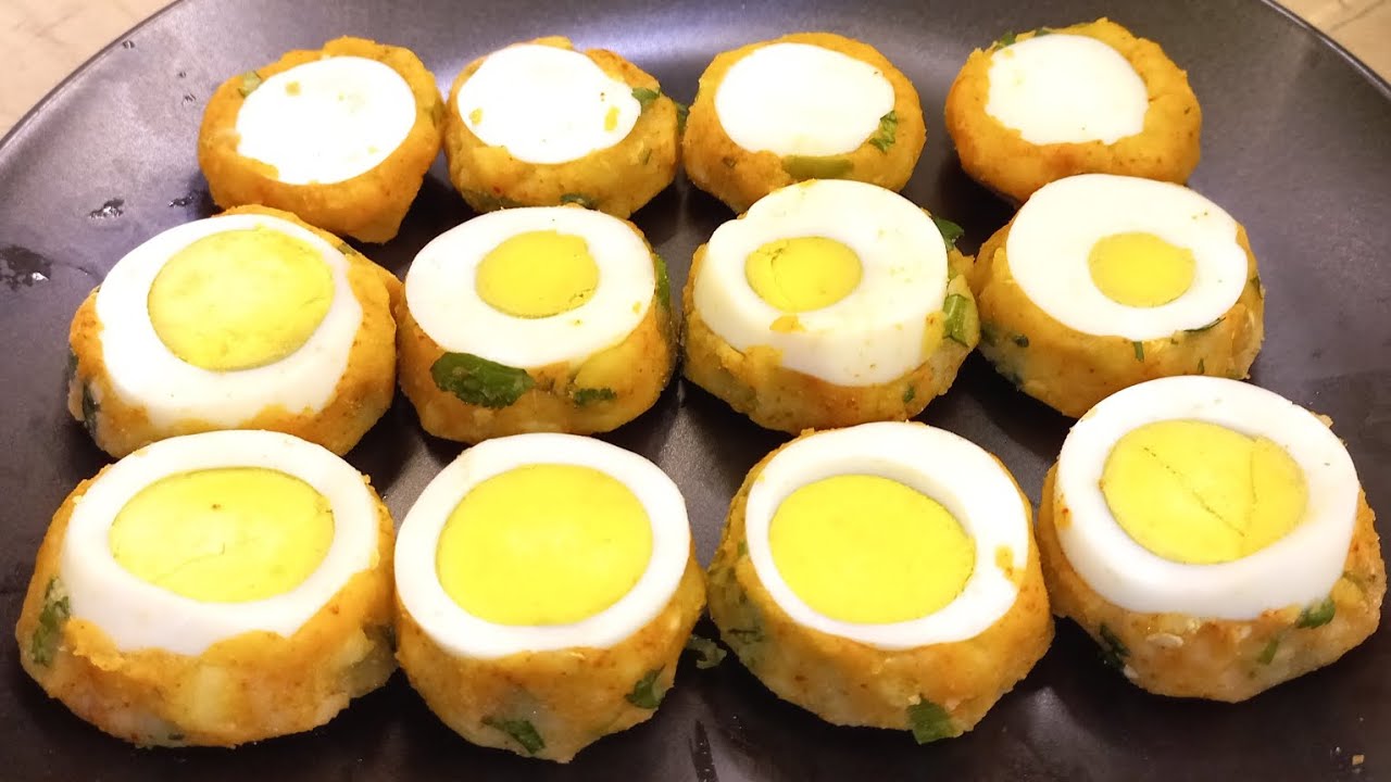How to make Potato Scotch 🥔 🥚 🐣 eggs recipe by the Ruby Kitchen|Iftar Special|#easy Potato egg snack