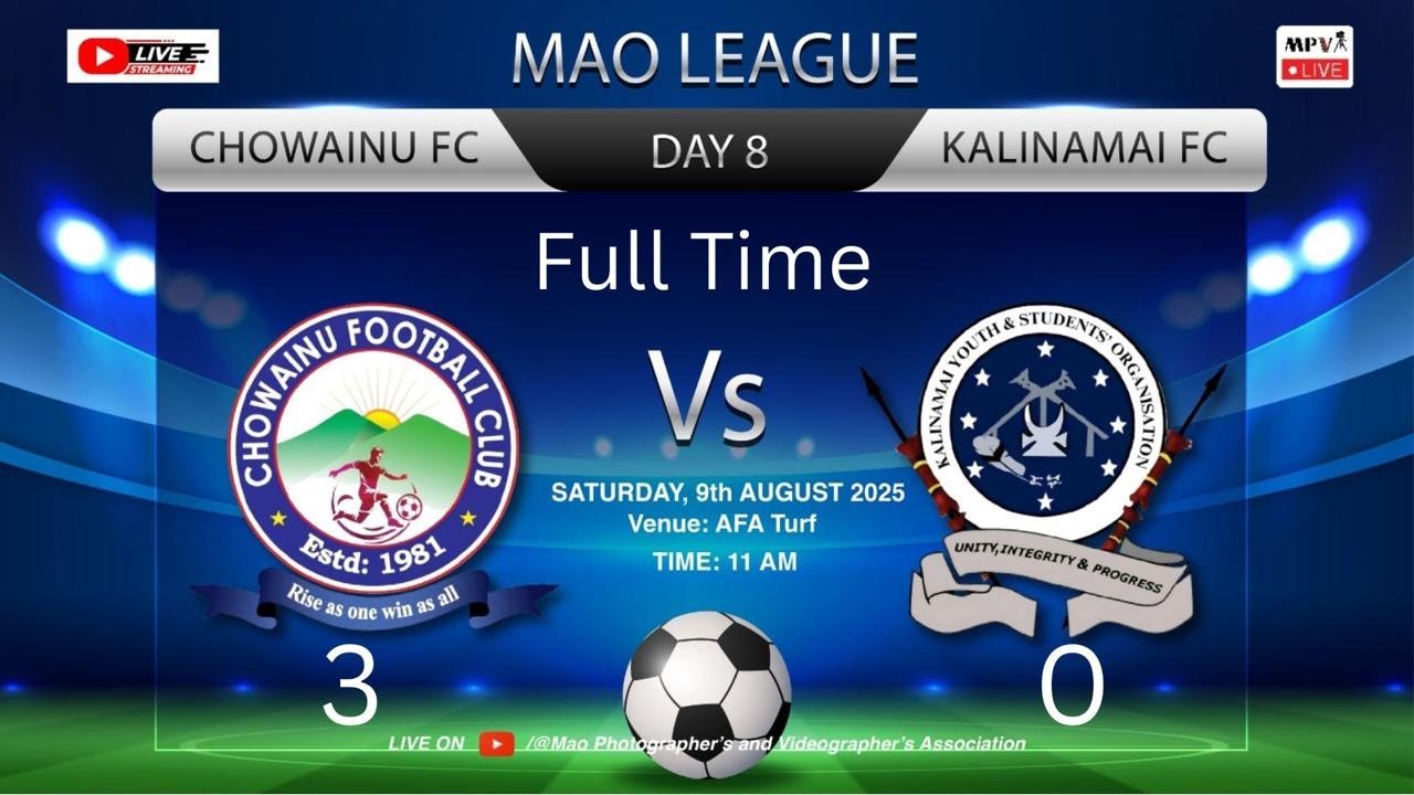 Chowainu VS Kalinamai | Mao league 2025