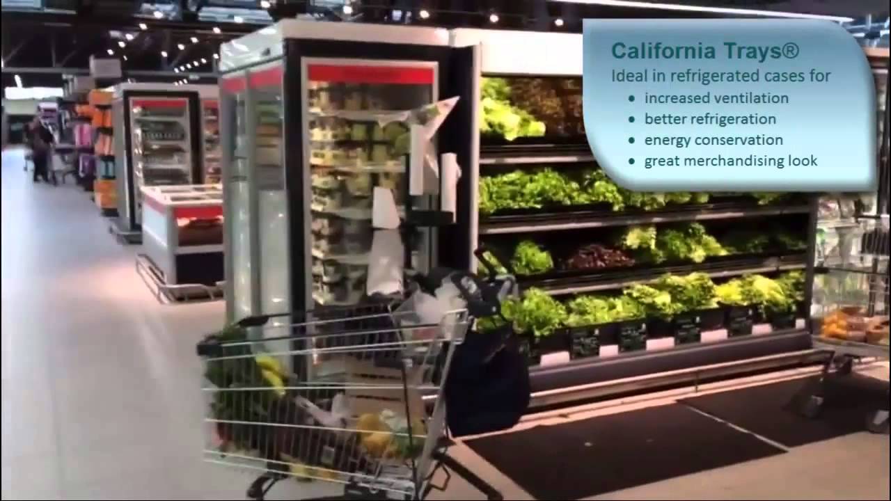 California Trays &reg; - Produce Trays Merchandising System