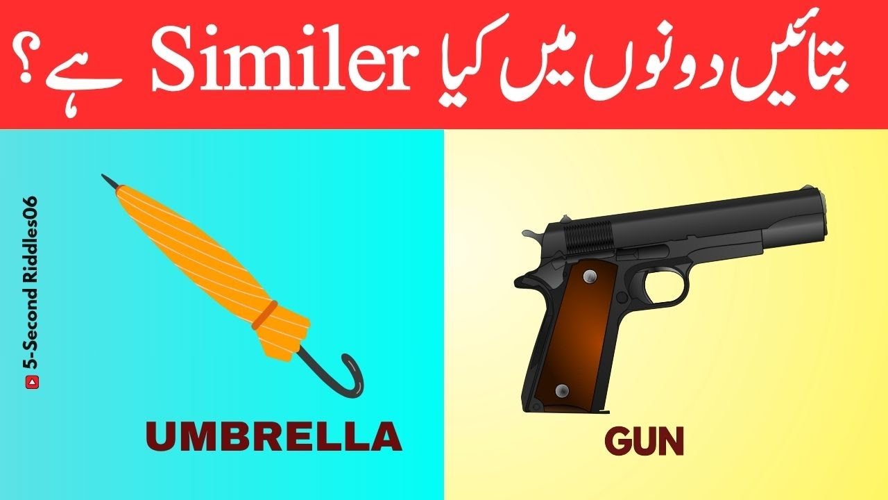 Paheliyan in Urdu🧠🔍 |what's Similer ? | Tricky Riddles In Urdu| Urdu Paheli