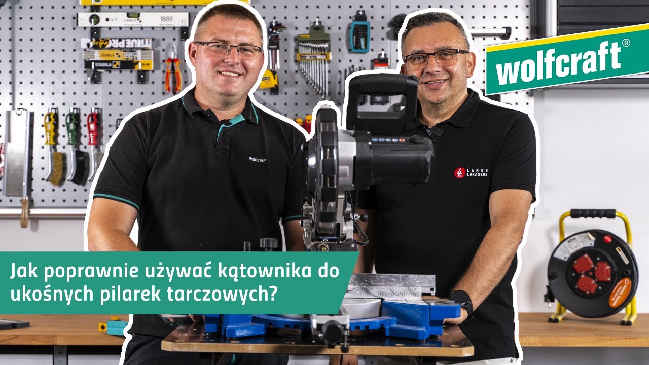 Jak poprawnie używać kątownika do ukośnych pilarek tarczowych?