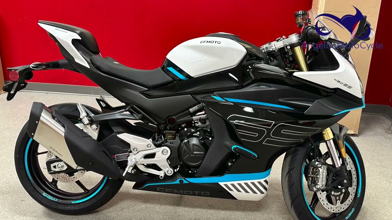 AngelosMoToCycle CFMOTO 450SS uncrating and test ride