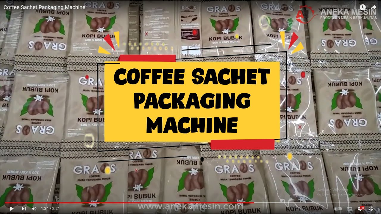 Coffee Sachet Packaging Machine