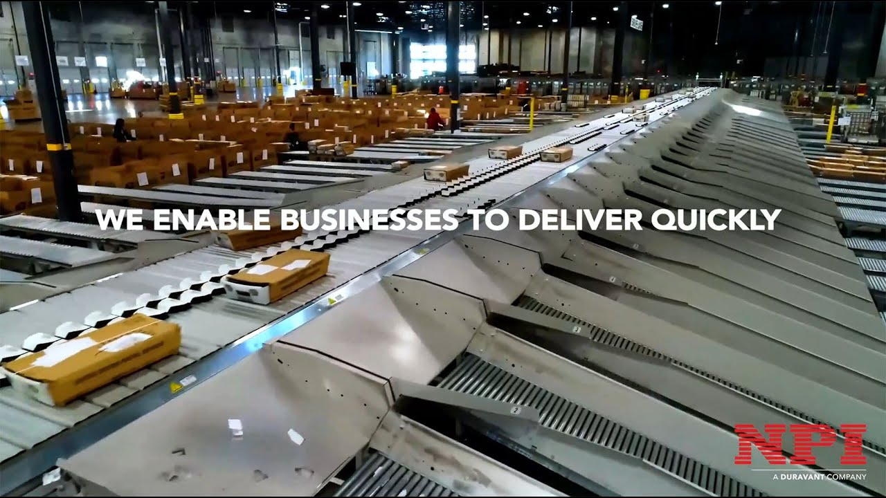 High Speed Package Sorter Machine - The Xstream: Sort Fast. Sort Accurately.