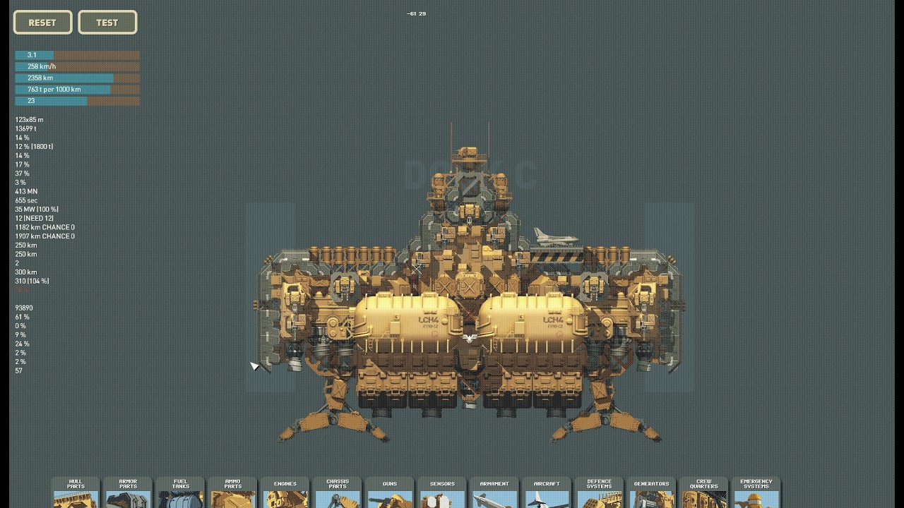 Highfleet Vasilyev auxiliary cruiser