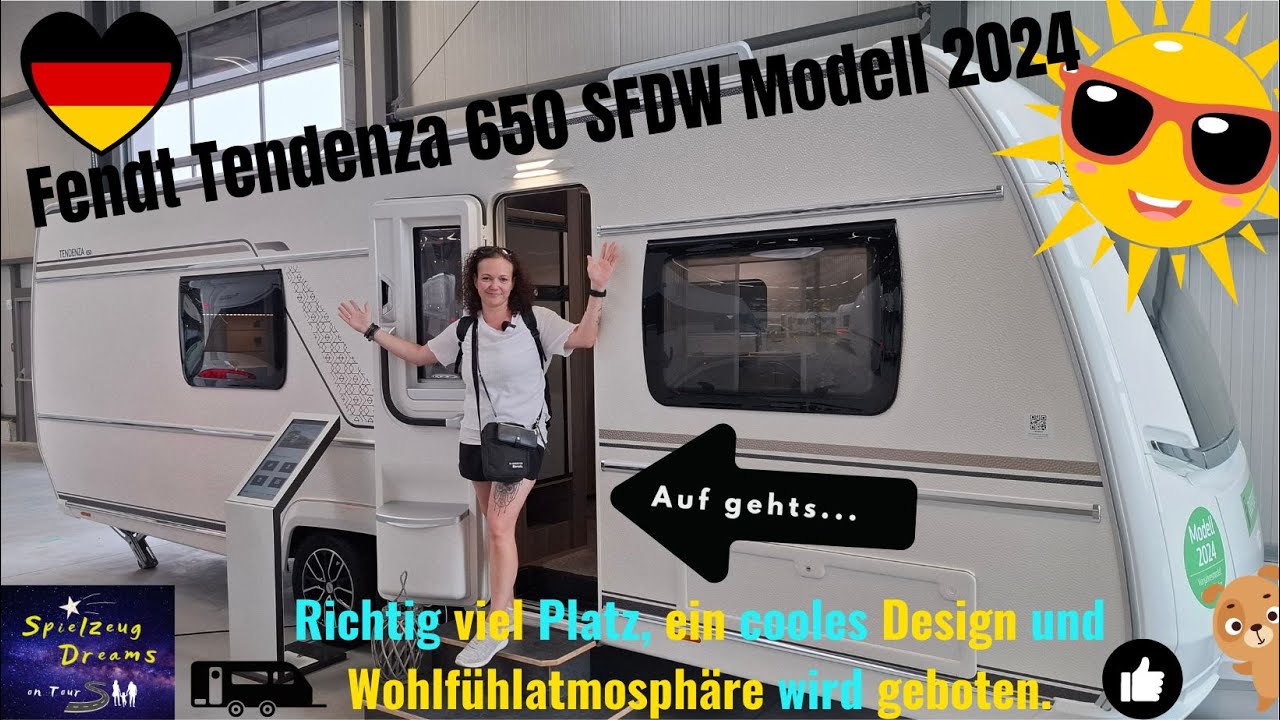 Wohnwagen Fendt Tendenza 650 SFDW Modelljahr 2024 im Caravan Center Bocholt / Hersteller aus Germany