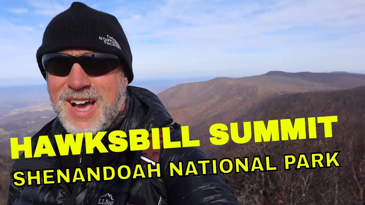 HIKING HAWKSBILL SUMMIT TRAIL IN SHENANDOAH NATIONAL PARK