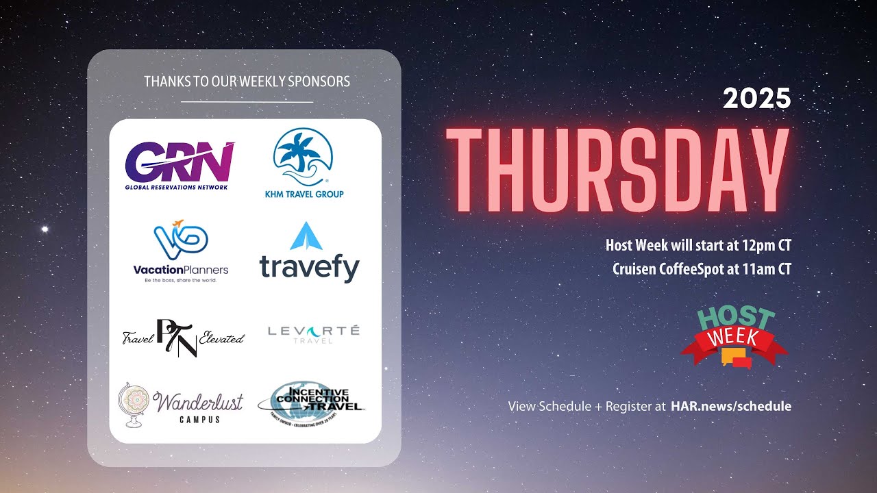 🎉2025 Host Week --- Thursday, Jan 30th