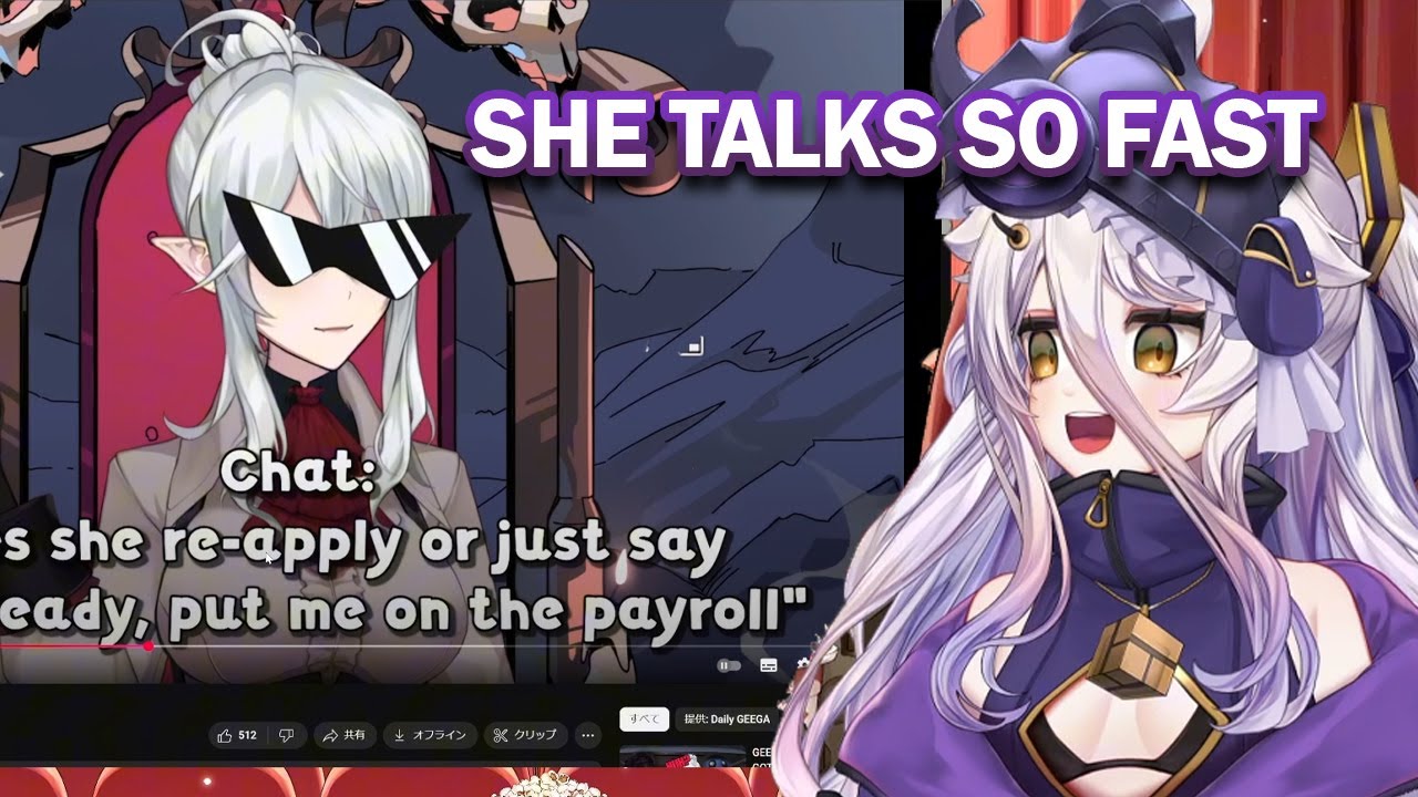 Henya Is Impressed by How Fast Geega Can Talk