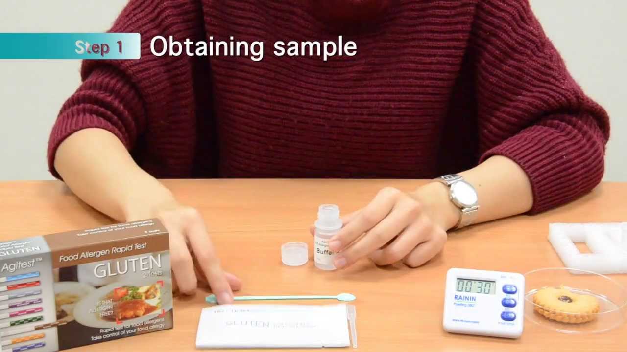 Agitest Gluten Food Allergen Rapid Test