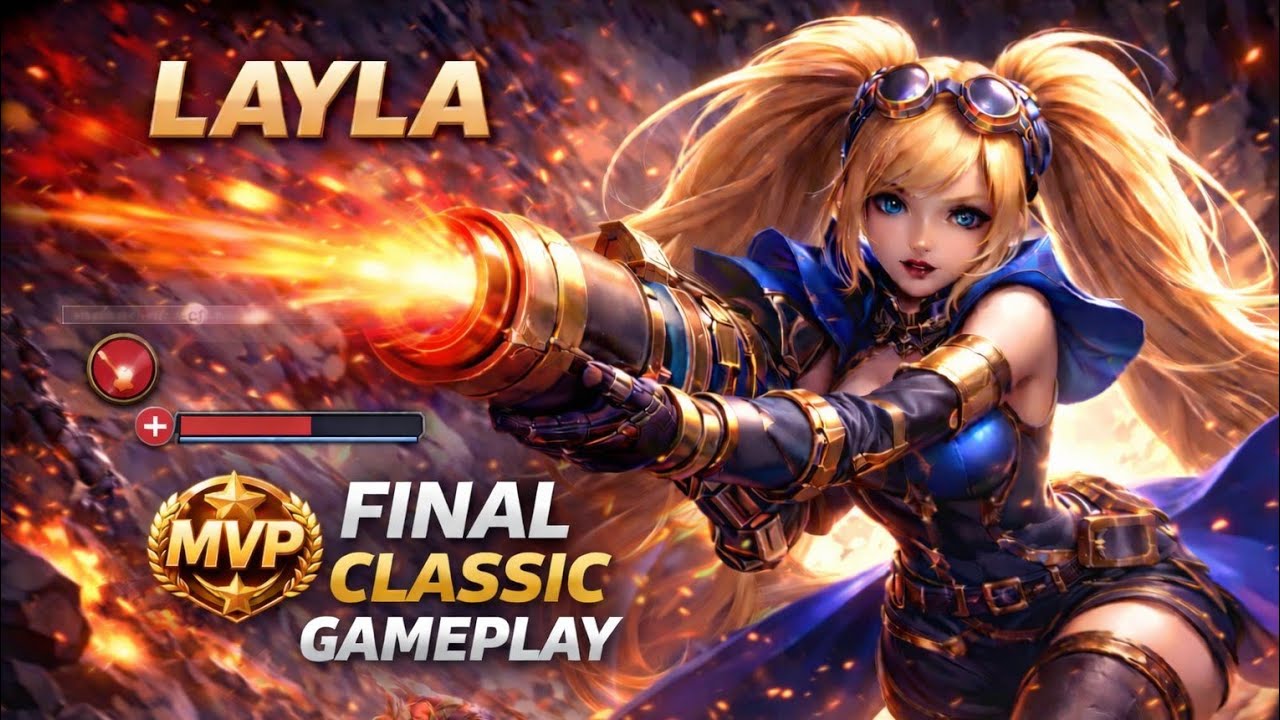 Final Classic Before Ranked | Layla Aggressive MVP Gameplay [ FLOHEX GAMING ]