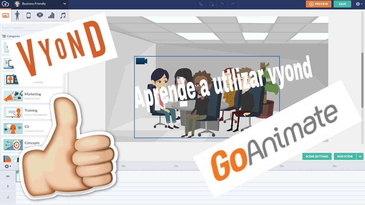 Aprende a utilizar Vyond - MetrArcosTuto