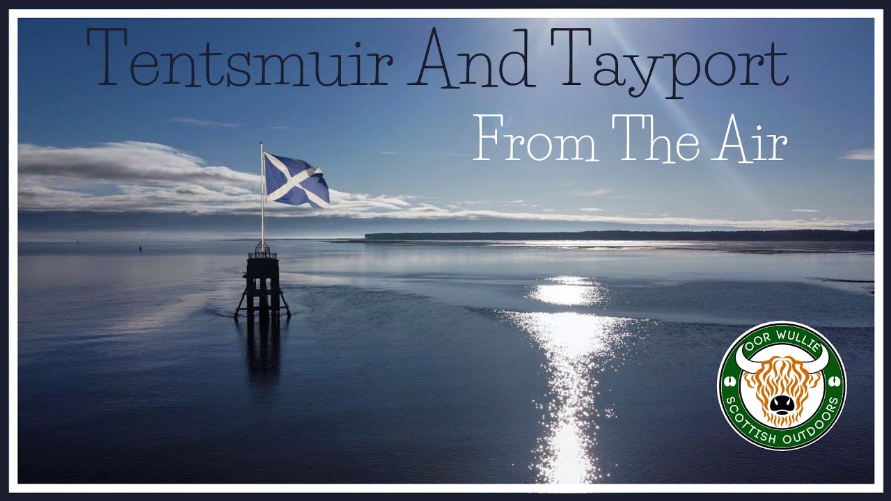Tentsmuir From The Air | Tayport Harbour | Scotland From Above | DJI Mavic Mini 2