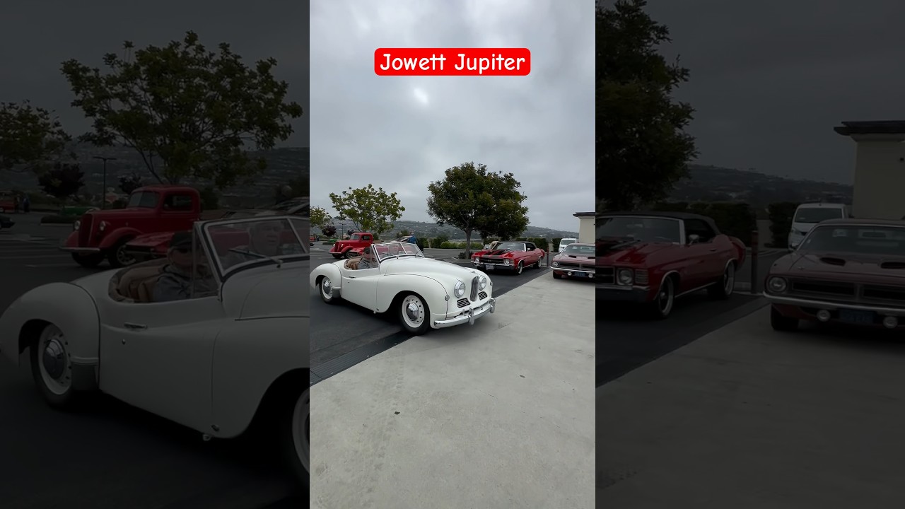 1951 Jowett Jupiter. Retro sports car. 