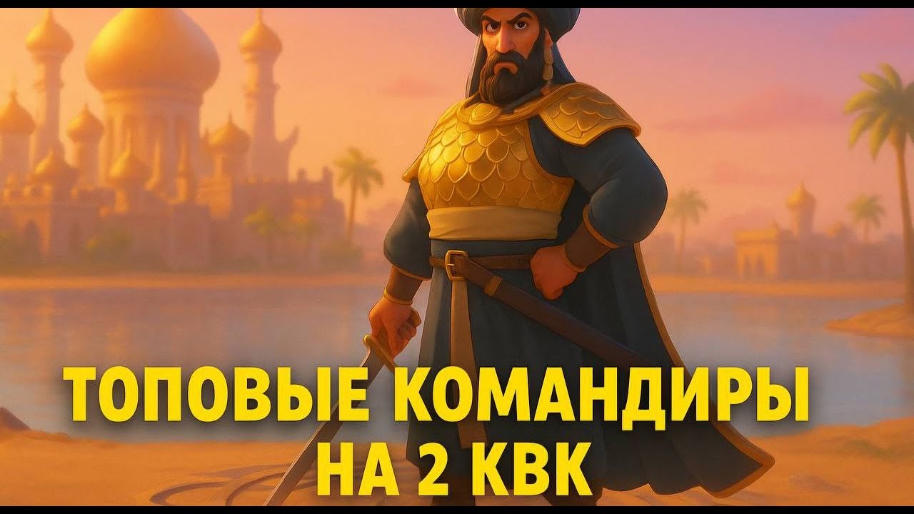 Лучшие легендарные командиры для 2 КВК!!! Связки для Ф2П и лоу спенедров