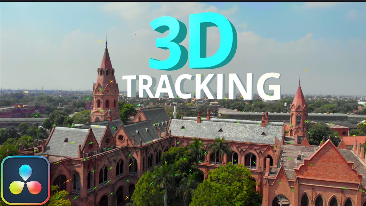 ОТСЛЕЖИВАНИЕ 3D-ТЕКСТА — ЭТО ПРОСТО | DaVinci Resolve Studio | Учебное пособие для начинающих